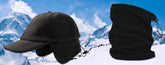 SET Caciula, AT.Winter SNOW FLAP STOPPER SI Guler, AT.Winter MULTIFUNCTIONAL CULOARE NEAGRA 4613